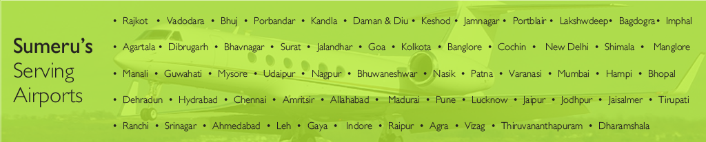 Sumeruaviation Sumeru's Serving Airports